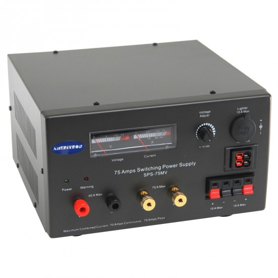 Ameritron power supply SPS-75MV for amateur radio